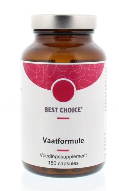 Foto van Best choice vaatformule knoflook mistel meidoorn 150cap via drogist