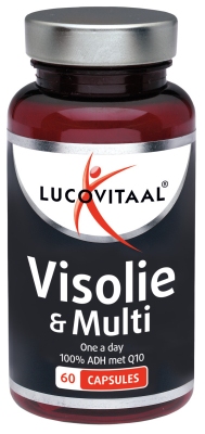 Foto van Lucovitaal visolie multi a-z 60st via drogist