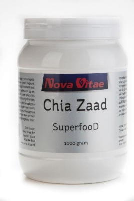 Foto van Nova vitae chia zaad 1000g via drogist