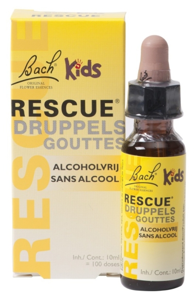 Foto van Bach rescue remedy kids druppels 10ml via drogist