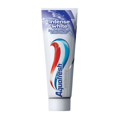 Foto van Aquafresh tandpasta intense white 75ml via drogist