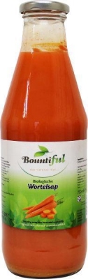 Foto van Bountiful wortelsap bio 750ml via drogist