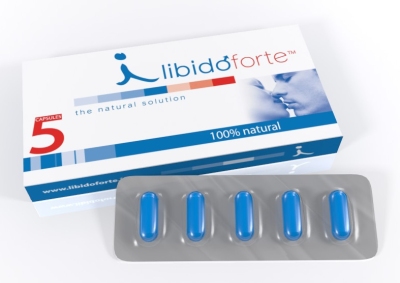 Foto van Libido forte 100% natural 5 capsules via drogist