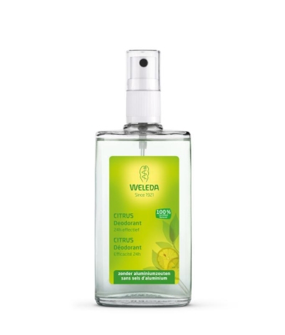 Foto van Weleda citrus deodorant 100ml via drogist