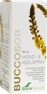 Foto van Soria natural buccosor keel&mondspray 30ml via drogist