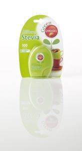 Foto van Canderel green zoetjes stevia 100tab via drogist