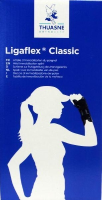 Foto van Thuasne ligaflex classic pols zwart rechts maat 2 1st via drogist