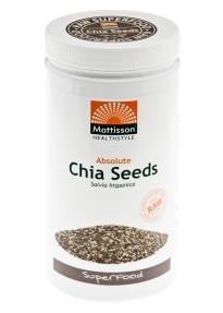 Foto van Mattisson absolute chia seeds organic raw 1000g via drogist