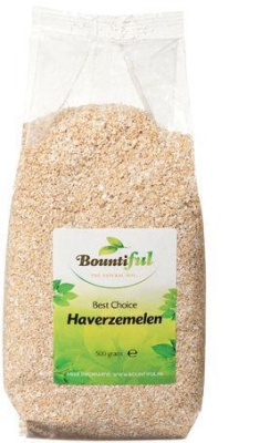 Foto van Bountiful haverzemelen 500g via drogist