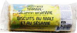Foto van Akwarius tarwe sesam biskwie 12 x 12 x 200g via drogist