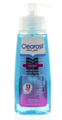 Foto van Clearasil ultra gel wash 200ml via drogist