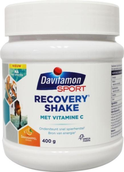 Foto van Davitamon sport recovery shake 400gr via drogist