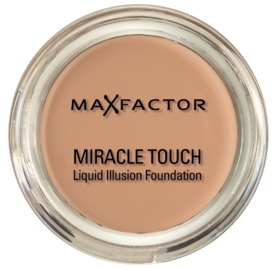 Foto van Max factor foundation miracle touch warm almond 045 1 stuk via drogist