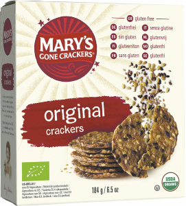 Foto van Mary's gone crackers original 184g via drogist