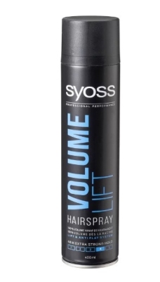 Foto van Syoss hairspray volume lift 400ml via drogist