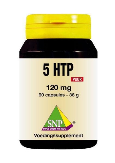 Foto van Snp 5 htp 120 mg puur 60ca via drogist