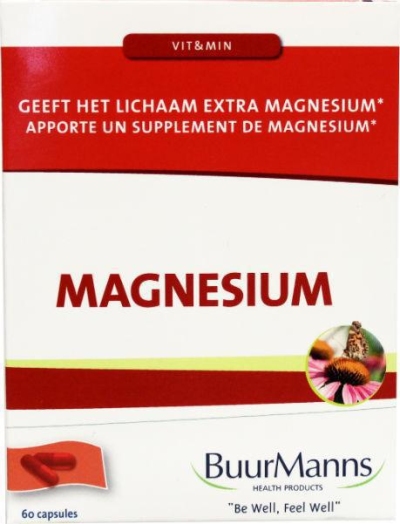 Foto van Buurmanns magnesium 60st via drogist