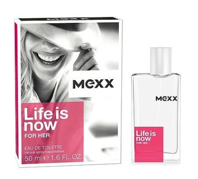 Foto van Mexx life is now woman eau de toilette 50ml via drogist