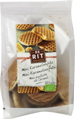 Foto van De rit mini karamel wafels 150g via drogist