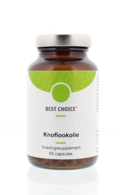 Foto van Best choice knoflook 2000 60cap via drogist