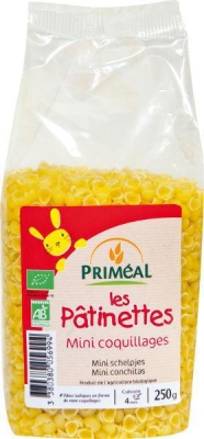 Foto van Primeal mini schelpjes 250g via drogist