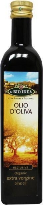 Foto van Bioidea olijfolie italiaans 8 x 8 x 500ml via drogist