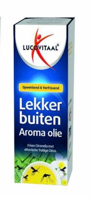 Foto van Lucovitaal lekker buiten aroma olie 200ml via drogist