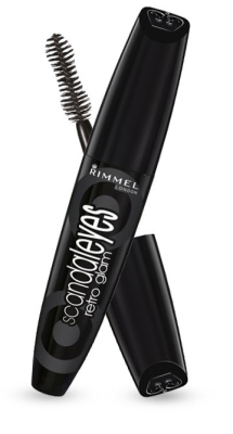 Foto van Rimmel londen mascara scandal eyes retro glam extreme black 1st via drogist